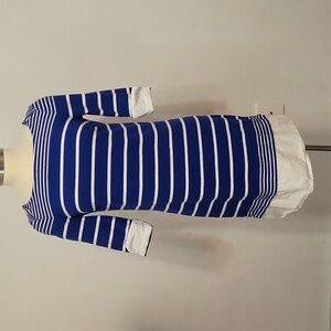 Tommy Hilfiger Striped Cotton Dress Sz S